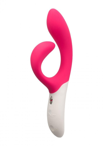 We-Vibe Nova - универсальный вибратор-кролик со смарт-управлением, 21.5х3.5 см (розовый)