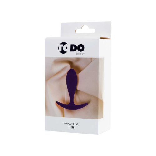 ToDo by Toyfa Hub - Анальная пробка, 7х2 см (фиолетовая)