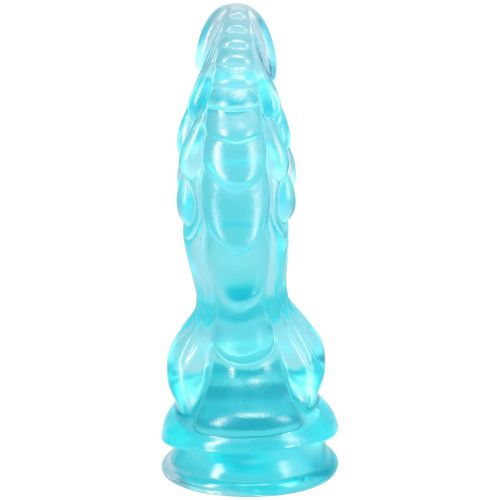 Фэнтезийный фаллоимитатор Doc Johnson Crystal Jellies Invader 8.5 Inch, 21,6 см