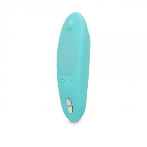 Moxie by We-Vibe - клиторальный вибратор в трусики с дистанционным управлением (голубой)