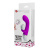 Pretty Love Sheila Rolling Vibrator Purple - Вибратор-кролик с имитацией оральных ласк,19.4х3.8 см (фиолетовый)