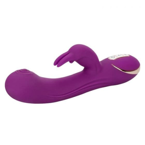 CalExotic Jack Rabbit Signature Silicone Thumping Rabbit - вибратор кролик, 12.8х4.5 см