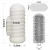 Мастурбатор LoveToy Knights Ring Vibrating Dual Purpose Sleeve-Wavy Мастурбатор LoveToy Knights Ring Vibrating Dual Purpose Sleeve-Wavy