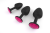 Dorcel Geisha Plug Ruby M анальная пробка со смещенным центром тяжести и кристаллом, 8х3.2 см (красный)