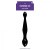 Фаллоимитатор Tapered Ice Dual Teaser Black Kinx 18,5х3,6 см.