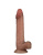 Реалистичный фаллоимитатор LoveToy Sliding Skin Pro Dual Layer Silicone Dong #2, 21,6 см