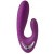 Svakom Vesper Strong Dual Motor Warming Vibrator - вибромассажер с подогревом, 14.8х4.2 см (фиолетовый)