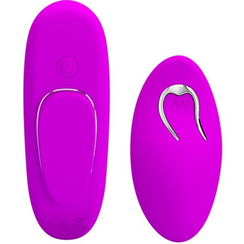 LyBaile Romance Lisa Remote Panty Massager Purple - Вібровкладка в трусики, 9.5х3 см (фіолетовий) - купити в Києві, Україні
