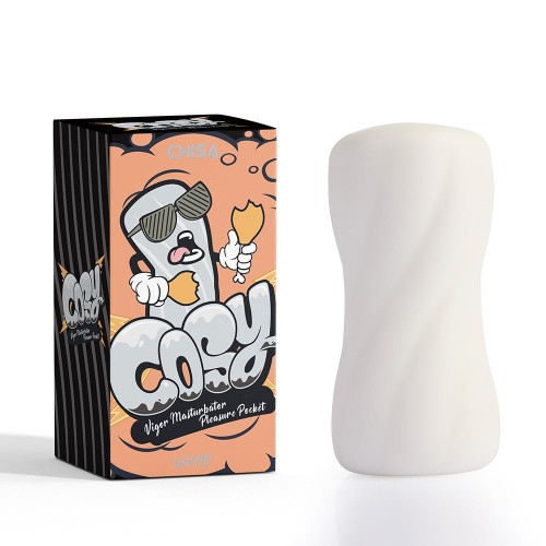 COSY Stamina Masturbator Pleasure Pocket - Мастурбатор (білий) - купити в Києві, Україні