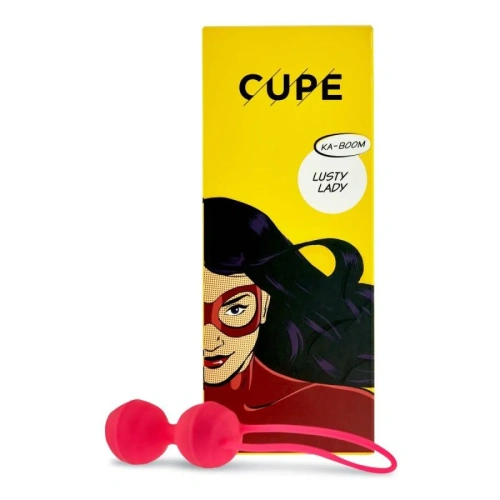 Cupe Lusty Lady - Вагінальні кульки, 7 см (рожевий) - купити в Києві, Україні