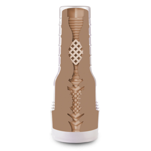 Fleshlight Girls: Autumn Falls - Cream, мастурбатор зі зліпком вагіни, 24х7 см - купити в Києві, Україні