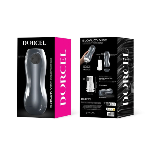 Вибромастурбатор с эффектом всасывания Dorcel  BLOWJOY VIBE 