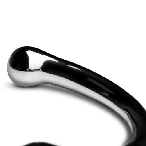 Sinner Gear Unbendable The Curvey G-Spot Metal Dildo металевий ділдо, 27х2.5 см - купити в Києві, Україні