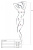 Passion Eco BS004 - Бодистокинг с цветочным узором, S-L (красный) Passion Eco BS004 - Бодистокинг с цветочным узором, S-L (красный)