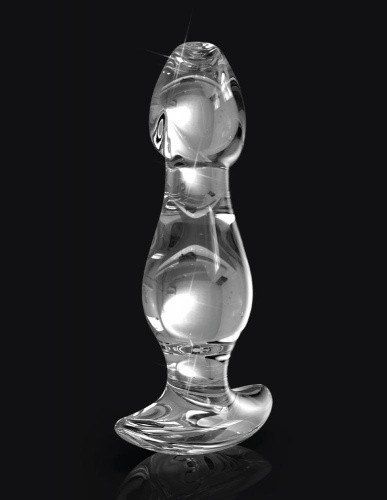Pipedream Icicles No 72 - Анальная пробка, 9,2х2,9 см
