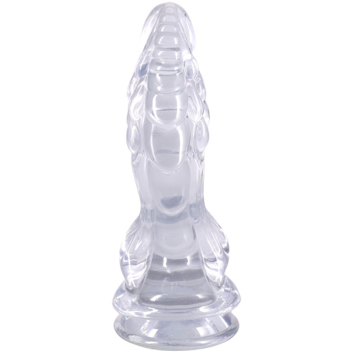 Фэнтезийный фаллоимитатор Doc Johnson Crystal Jellies Invader 8.5 Inch, 21,6 см
