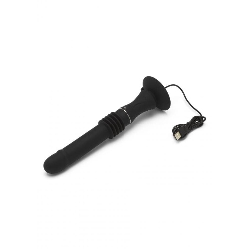 Toy Joy Majestic Trusting Vibe - вибратор с толчковыми движениями и присоской, 27,5х3 см