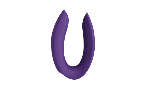 Satisfyer Double Plus (ex Partner Plus) - Вибратор для пар, 9х2.3 см (фиолетовый)