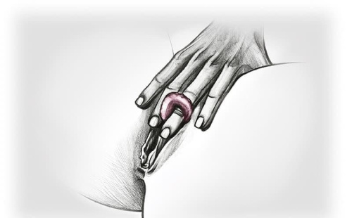 Gvibe Gring - Міні-вібратор на палець, 3х3 см (рожевий) - купити в Києві, Україні