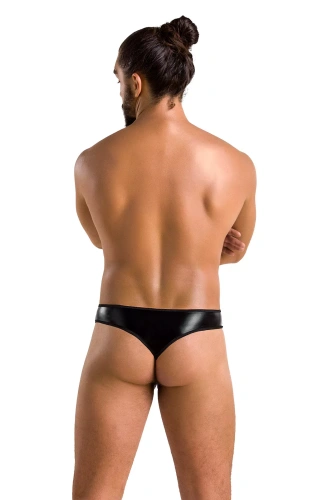 Passion - 033 THONG PAUL black - Сексуальные мужские стринги, XXL/XXXL