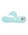 Pillow Talk Lively Teal - Роскошный вибратор с кристаллом Сваровски для точки G, 24х3.7 см (бирюзовый)