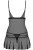 Obsessive Shibu chemise - сексуальная сорочка, L/XL