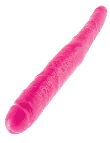 Pipedream Double Dillio 16 Inch двусторонний фаллоимитатор, 40,6х4,3 см (розовый)