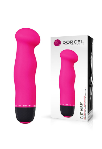 Dorcel Clit Vibe - Мини вибромассажер для клитора 7 режимов работы, 12х3.3 см