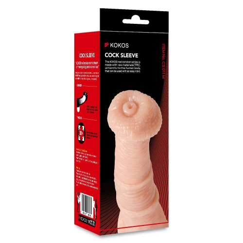 Насадка на член Kokos Cock Sleeve CS 011, M