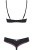 Obsessive 819-Set-1 - Эротический комплект с бантиками, S/M (чёрный) Obsessive 819-Set-1 - Эротический комплект с бантиками, S/M (чёрный)