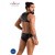 Passion - 056 BODY ADAM black - Сексуальний чоловічий боді, S/M - купити в Києві, Україні