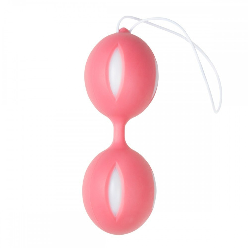 EasyToys Wiggle Duo - Вагинальные шарики, 10 см (розовый)