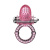 LyBaile Sweet Vibrationg Cook Ring - віброкільце, 6.5х4.2 см (рожевий) - купити в Києві, Україні