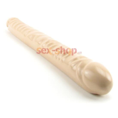 Фаллоимитатор двусторонний Veined Header, 45Х4,5 см
