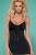 Комплект Obsessive Blackardi chemise  (S/M) синий
