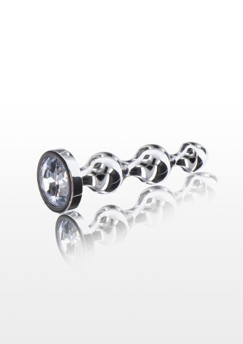 Toy Joy Large Diamond Star Beads - Пробка анальная, 13.4х3 см