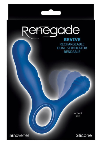 Стимулятор простаты Revive Prostate Massager  (синий)