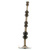Ns Novelties Aspire Pleasure Beads - анальная цепочка, 15х2 см (серый)