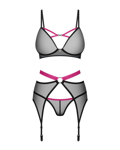 Комплект Obsessive Novenes 3-pcs set, XS/S