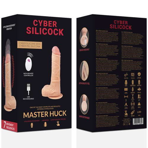 Вибратор Cyber Silicock Master Ben, 20,9 см