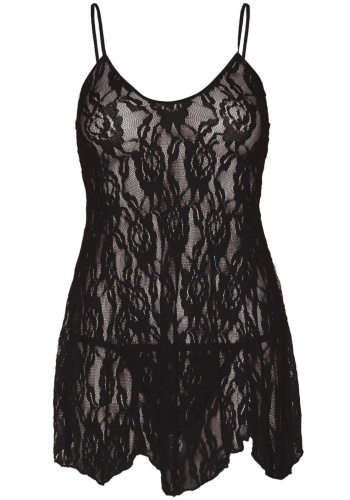 Сорочка бебі-дол Leg Avenue Rose Lace Flair, Queen Size - купити в Україні | Секс шоп SEX-SHOP.ua