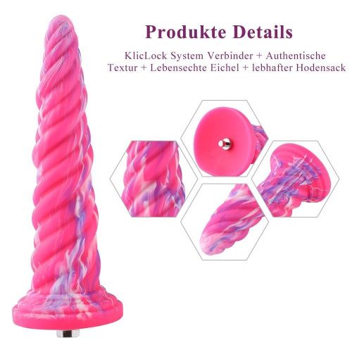 Фалоімітатор 10.12″ для секс-машин Hismith Silicone Dildo Monster Series - купити в Україні | Секс шоп SEX-SHOP.ua