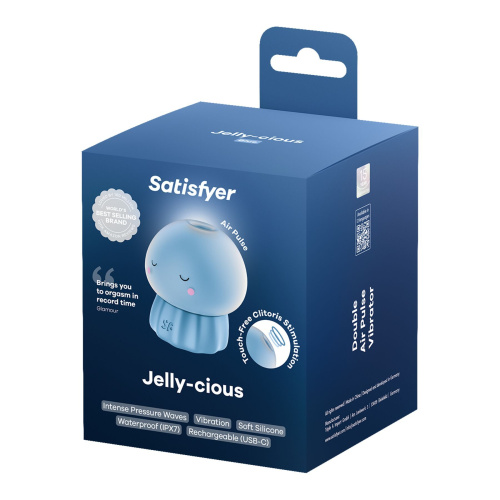 Вакуумный стимулятор клитора Satisfyer Jelly-cious