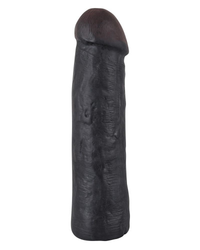 Orion Big Black Penis Sleeve - Насадка на пенис, +2 см (черный)
