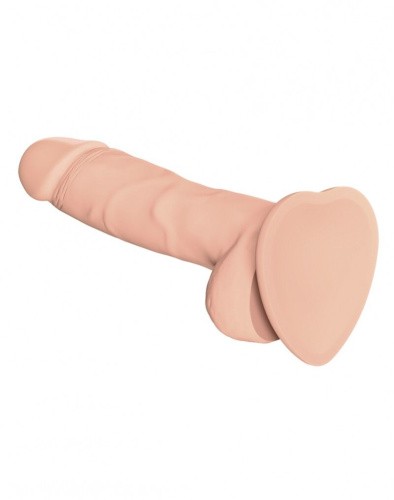 Strap-On-Me Soft Realistic Dildo - Size M - Реалістичний фалоімітатор, 18х3.8 см., (ванільний) - купити в Києві, Україні