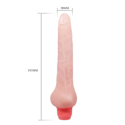 Реалістичний вібратор Pretty Love Sensual Spine, 19.3 см - купити в Києві, Україні