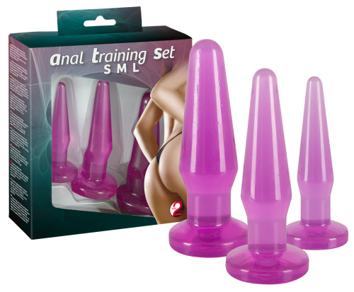 Orion Anal Training Set Lila набір із 3 анальних пробок різного розміру - купити в Києві, Україні
