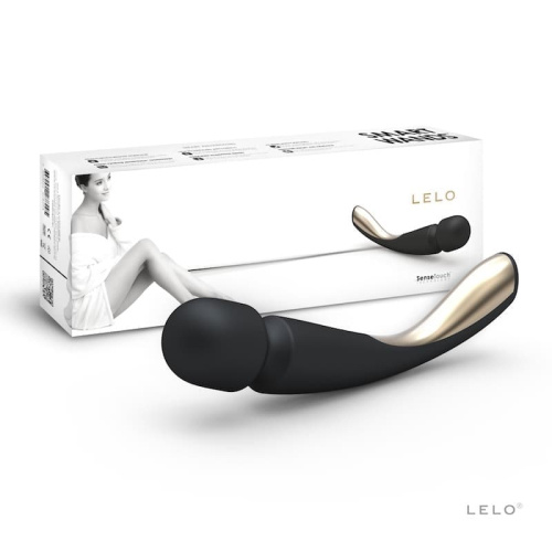 Lelo Smart Wand Medium - Профессиональный массажер, 22х4 см (черный)