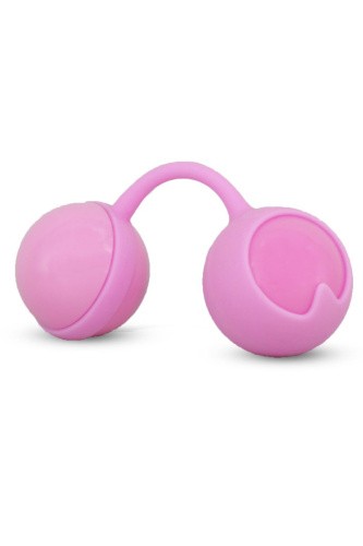 Seven Creations Vibrating Bell Balls - вагинальные шарики с вибрацией, 10.8х3 см (розовые)