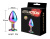 MAI Attraction Toys №73 Rainbow - Металлическая анальная пробка, 8.2х3.5 см MAI Attraction Toys №73 Rainbow - Металлическая анальная пробка, 8.2х3.5 см